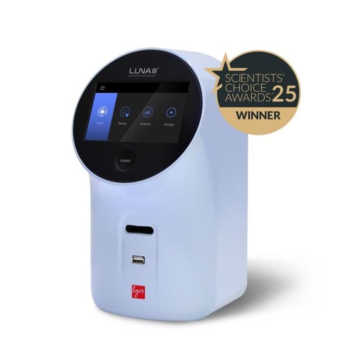 Luna II cell counter award 2025 select science 